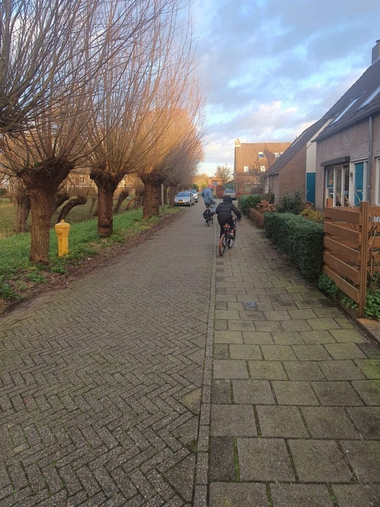 Riding bikes
Delft