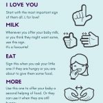 Baby sign language, top five signs, beginning sign language, infant communication
